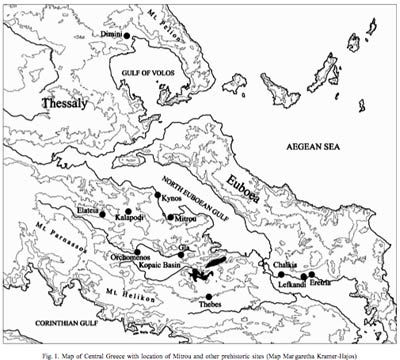 Map of central Greece