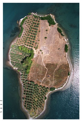 Aerial photo of Mitrou